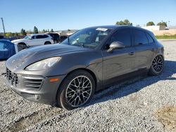 Salvage cars for sale at Mentone, CA auction: 2015 Porsche Macan S