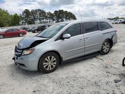 Salvage cars for sale at Loganville, GA auction: 2016 Honda Odyssey SE