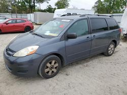 Salvage cars for sale from Copart Hampton, VA: 2009 Toyota Sienna CE