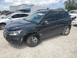 Volkswagen salvage cars for sale: 2017 Volkswagen Tiguan S