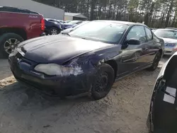 Chevrolet Montecarlo salvage cars for sale: 2000 Chevrolet Monte Carlo LS