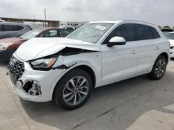 Salvage cars for sale at Grand Prairie, TX auction: 2024 Audi Q5 Premium 45
