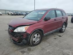 Salvage cars for sale at Wilmer, TX auction: 2009 Honda CR-V LX