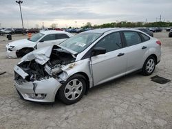 Ford Focus s salvage cars for sale: 2015 Ford Focus S