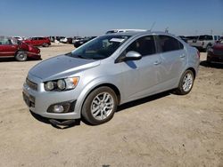 Salvage cars for sale at Amarillo, TX auction: 2016 Chevrolet Sonic LT