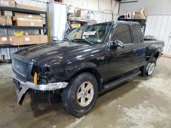 Salvage trucks for sale at Rogersville, MO auction: 2002 Ford Ranger Super Cab