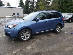 Subaru salvage cars for sale: 2018 Subaru Forester 2.5I Touring