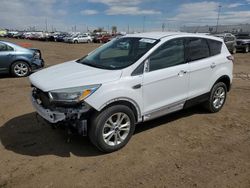 Vehiculos salvage en venta de Copart Brighton, CO: 2017 Ford Escape SE
