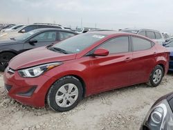 Vehiculos salvage en venta de Copart Haslet, TX: 2016 Hyundai Elantra SE