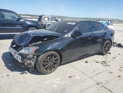 Salvage cars for sale from Copart Grand Prairie, TX: 2007 Lexus IS 250