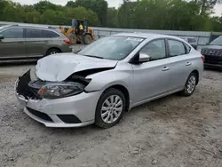 Salvage cars for sale at Augusta, GA auction: 2017 Nissan Sentra S