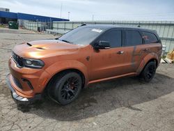 Salvage cars for sale from Copart Woodhaven, MI: 2021 Dodge Durango SRT Hellcat