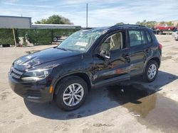Salvage cars for sale at Orlando, FL auction: 2017 Volkswagen Tiguan S