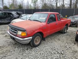 Ford Ranger salvage cars for sale: 1995 Ford Ranger Super Cab