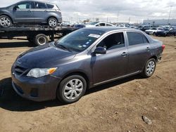 Vehiculos salvage en venta de Copart Brighton, CO: 2013 Toyota Corolla Base