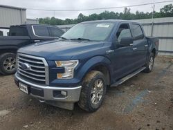 Salvage cars for sale at Grenada, MS auction: 2017 Ford F150 Supercrew