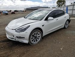 Tesla Vehiculos salvage en venta: 2021 Tesla Model 3