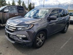 Salvage cars for sale from Copart Rancho Cucamonga, CA: 2016 Honda Pilot Exln