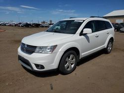 Salvage cars for sale at Brighton, CO auction: 2011 Dodge Journey Mainstreet