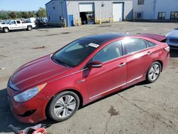 Hyundai Sonata Hybrid salvage cars for sale: 2015 Hyundai Sonata Hybrid