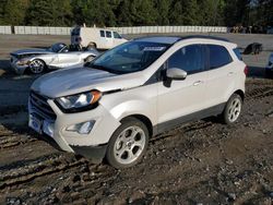 Salvage cars for sale at Gainesville, GA auction: 2021 Ford Ecosport SE