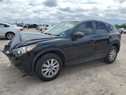 Salvage cars for sale at Houston, TX auction: 2016 Mazda CX-5 Sport
