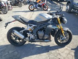 Salvage motorcycles for sale at Finksburg, MD auction: 2022 Triumph Speed Triple 1200 RS