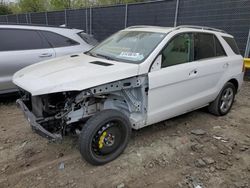 Salvage cars for sale at Waldorf, MD auction: 2018 Mercedes-Benz GLE 350 4matic