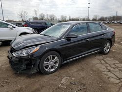 Salvage cars for sale at Woodhaven, MI auction: 2018 Hyundai Sonata Sport