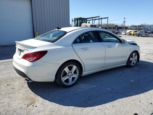 2015 Mercedes-Benz CLA 250 4matic