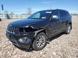 Salvage cars for sale at Central Square, NY auction: 2014 Jeep Grand Cherokee Limited