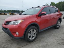 Salvage cars for sale from Copart Dunn, NC: 2015 Toyota Rav4 XLE
