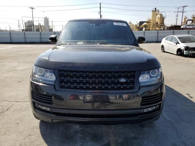 2015 Land Rover Range Rover Supercharged