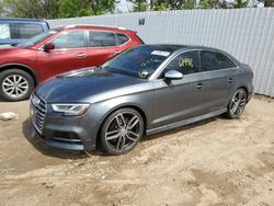 Salvage cars for sale at Bridgeton, MO auction: 2017 Audi S3 Premium Plus