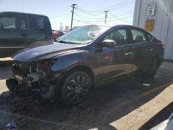 Salvage cars for sale at Chicago Heights, IL auction: 2014 Nissan Sentra S