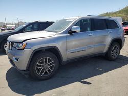 Vehiculos salvage en venta de Copart Colton, CA: 2021 Jeep Grand Cherokee Limited