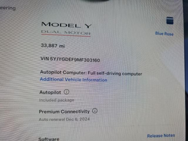 2021 Tesla Model Y