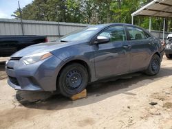 Toyota Corolla l salvage cars for sale: 2014 Toyota Corolla L