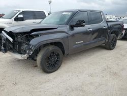 Salvage cars for sale at Houston, TX auction: 2023 Toyota Tundra Crewmax Limited