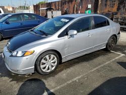 Salvage cars for sale at Wilmington, CA auction: 2008 Honda Civic LX