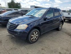 Salvage cars for sale at Moraine, OH auction: 2006 Mercedes-Benz ML 350