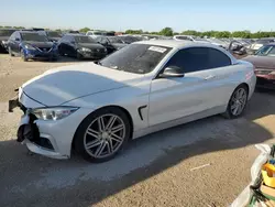 Salvage cars for sale at San Antonio, TX auction: 2014 BMW 428 I Sulev