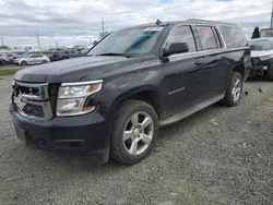 Salvage cars for sale at Eugene, OR auction: 2015 Chevrolet Suburban K1500 LT