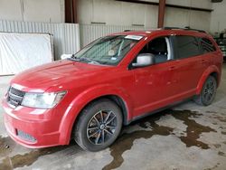 Salvage cars for sale at Lufkin, TX auction: 2018 Dodge Journey SE