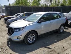 Salvage cars for sale at Waldorf, MD auction: 2020 Chevrolet Equinox LS