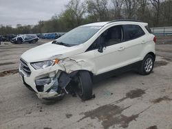 Salvage cars for sale from Copart Ellwood City, PA: 2020 Ford Ecosport SE