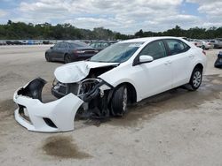 Toyota Corolla L Vehiculos salvage en venta: 2016 Toyota Corolla L