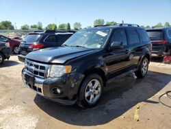 Salvage cars for sale at Bridgeton, MO auction: 2011 Ford Escape Limited