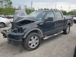 Salvage cars for sale at Bridgeton, MO auction: 2007 Ford F150 Supercrew