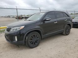 Salvage cars for sale at Houston, TX auction: 2014 KIA Sorento EX